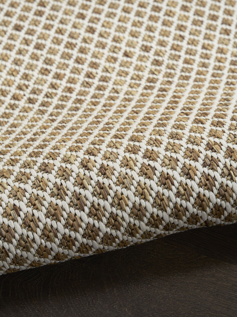 Courtyard COU01 Jute/Ivory 9' x 12' Rug