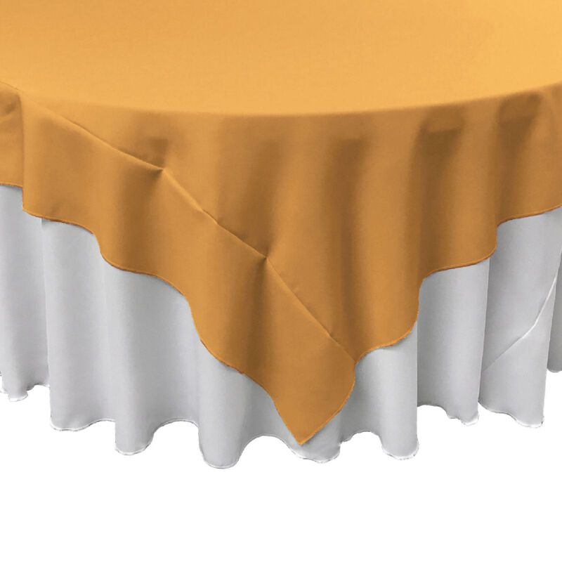 72-Inch Square Table Cover in Polyester Poplin for Kitchen or Parties image number 2
