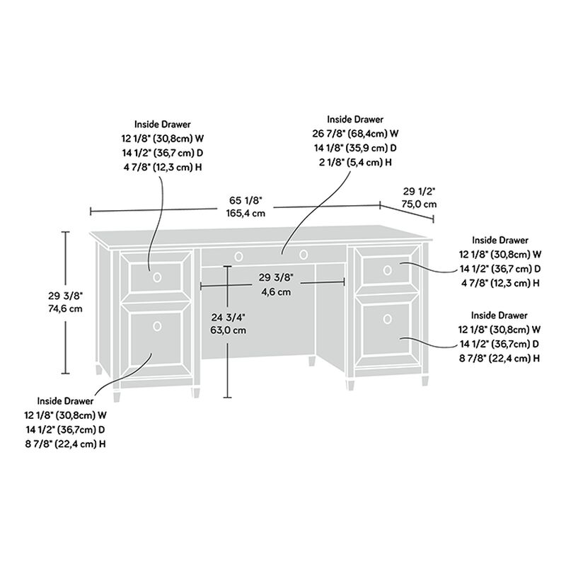 Edge Water Executive Desk