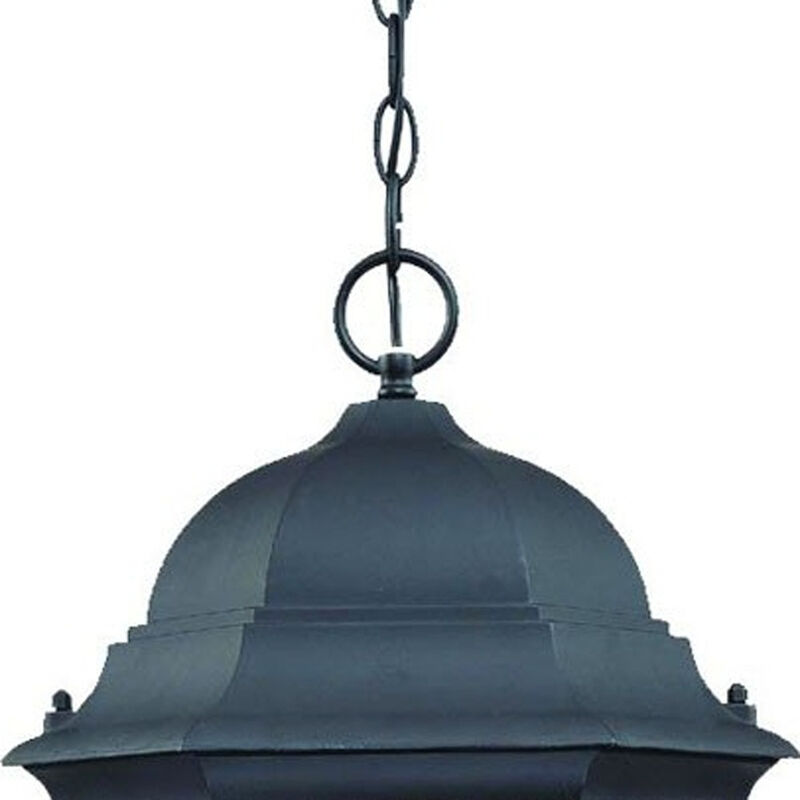 Hivvago Telfair 3-Light Matte Black Hanging Light