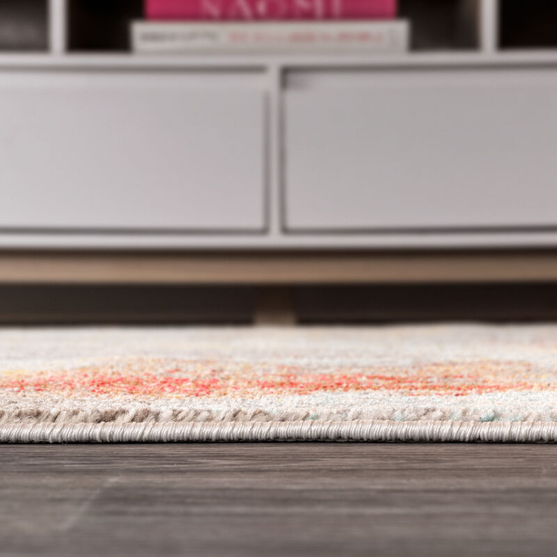 Contemporary Pop Modern Abstract Vintage Area Rug