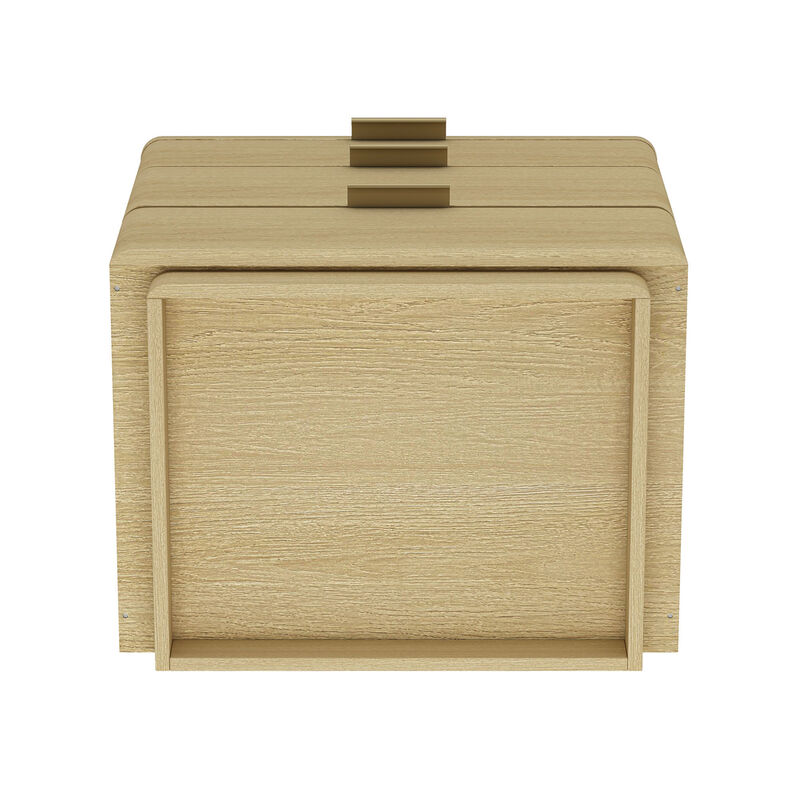 Payton Nightstands with Gold (Set of 2)