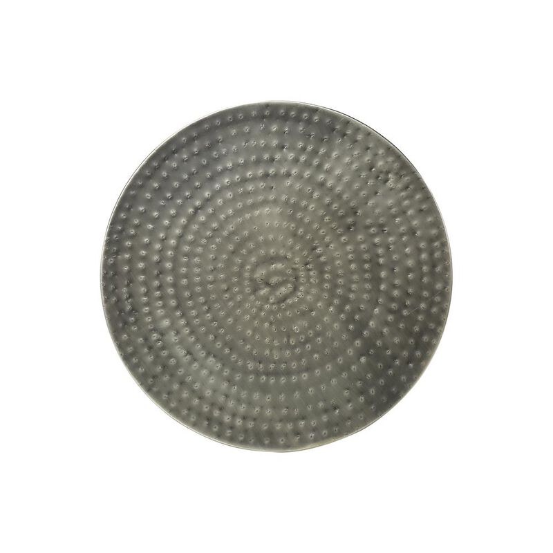 Accent Table, Drum, Side, End, Nightstand, Lamp, Living Room, Bedroom, Grey