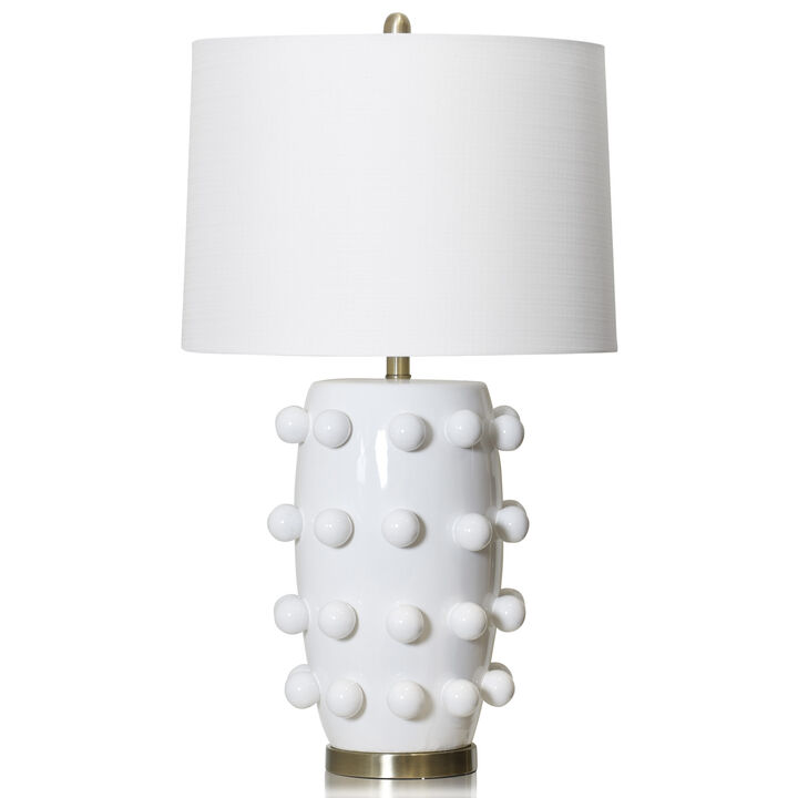 Marni Table Lamp-White
