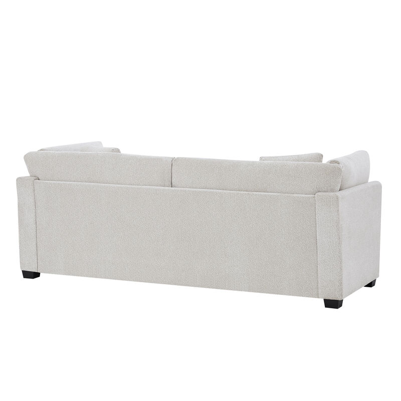 Zerv Modern Flared Arms Sofa image number 3