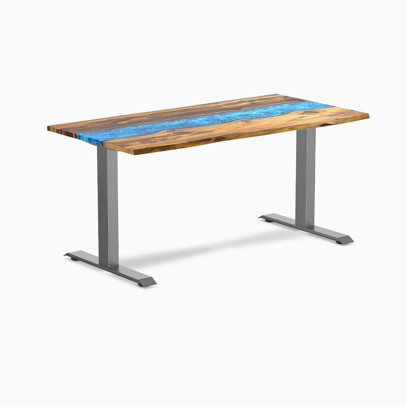 Desky Resin Hardwood Office Desk image number 0