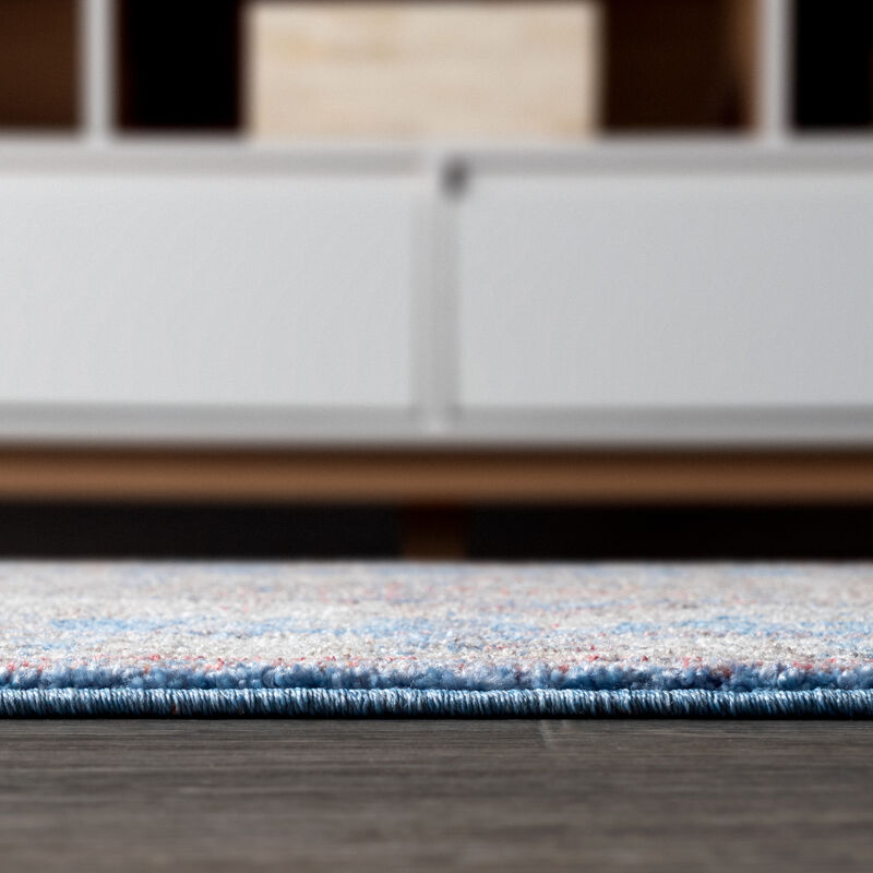 Kesan Vintage Medallion Area Rug