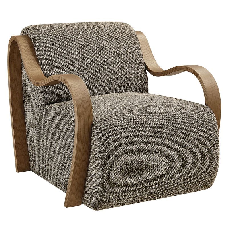 Atrium Lattice Boucle Accent Armchair image number 0