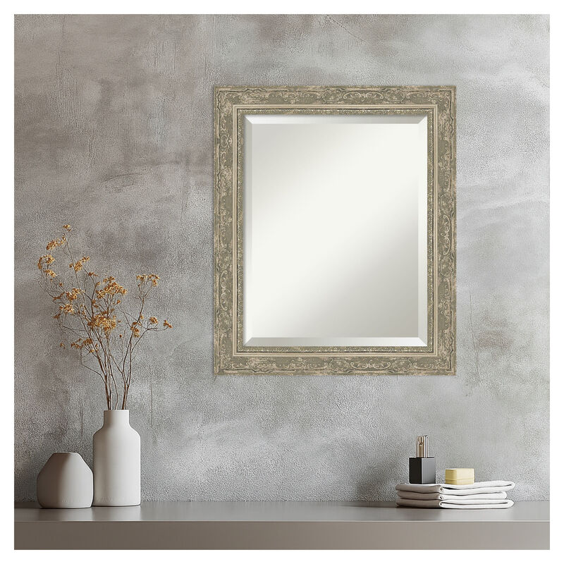 Filigree Beveled Framed Wall Mirror image number 6