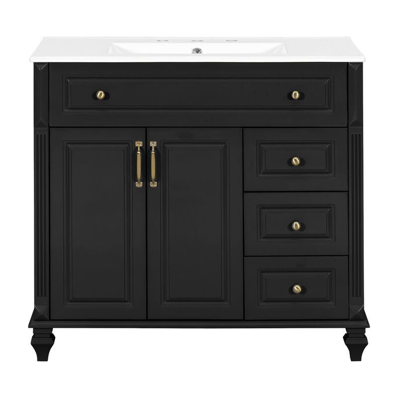 Mempra 36" Bathroom Vanity with Sink image number 0