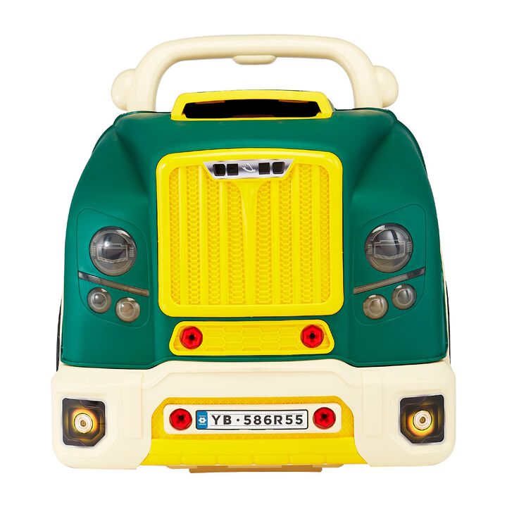 Kids Engine Toy Set, 60PCS Mechanic Car Workshop with Lights, Sounds & Steering Wheel
