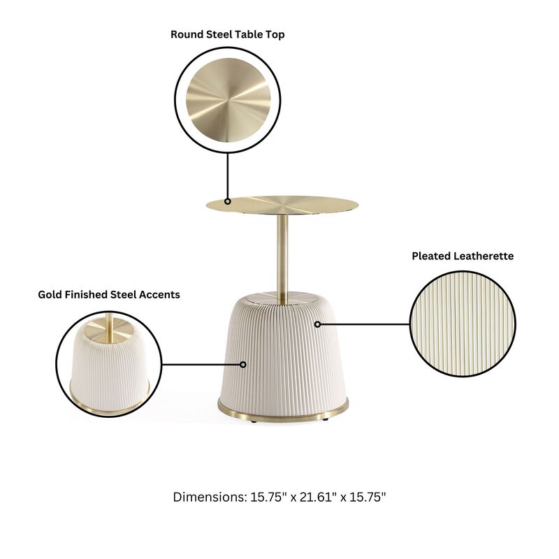 Anderson Cream Accent Tables (Set of 2)