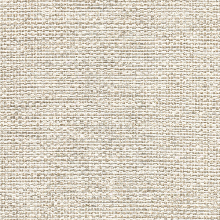 Caviar Platinum Basketweave Wallpaper