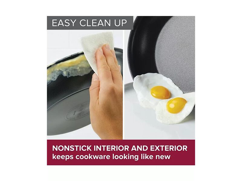 Anolon Advanced Home Hard-Anodized 11" Nonstick Deep Square Grill Pan image number 3