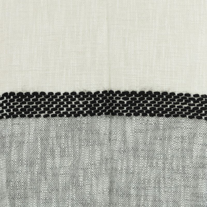 Gray/Natural 50" x 60" Throw Blanket