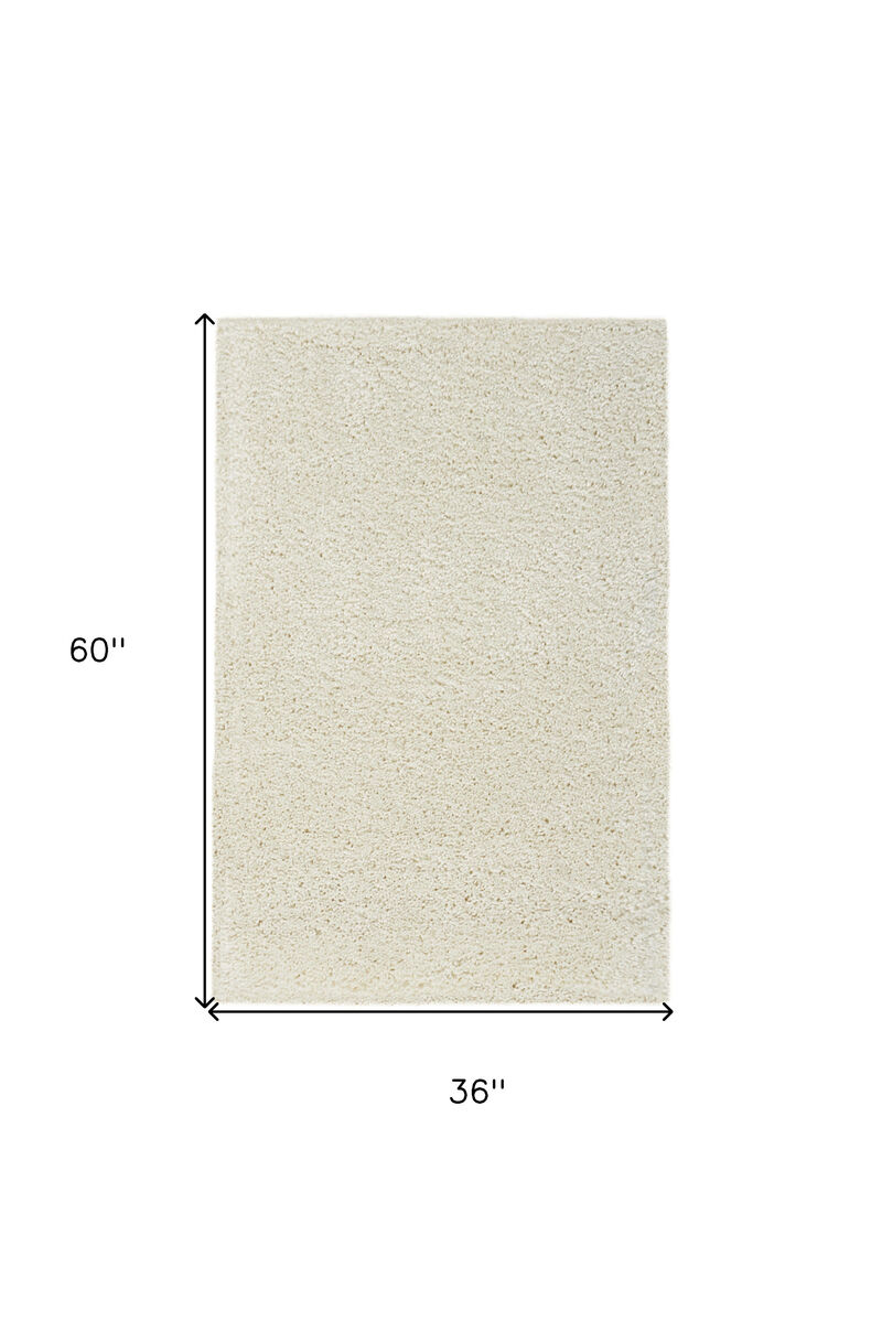 HomeRoots Shag Distressed Area Rug image number 3