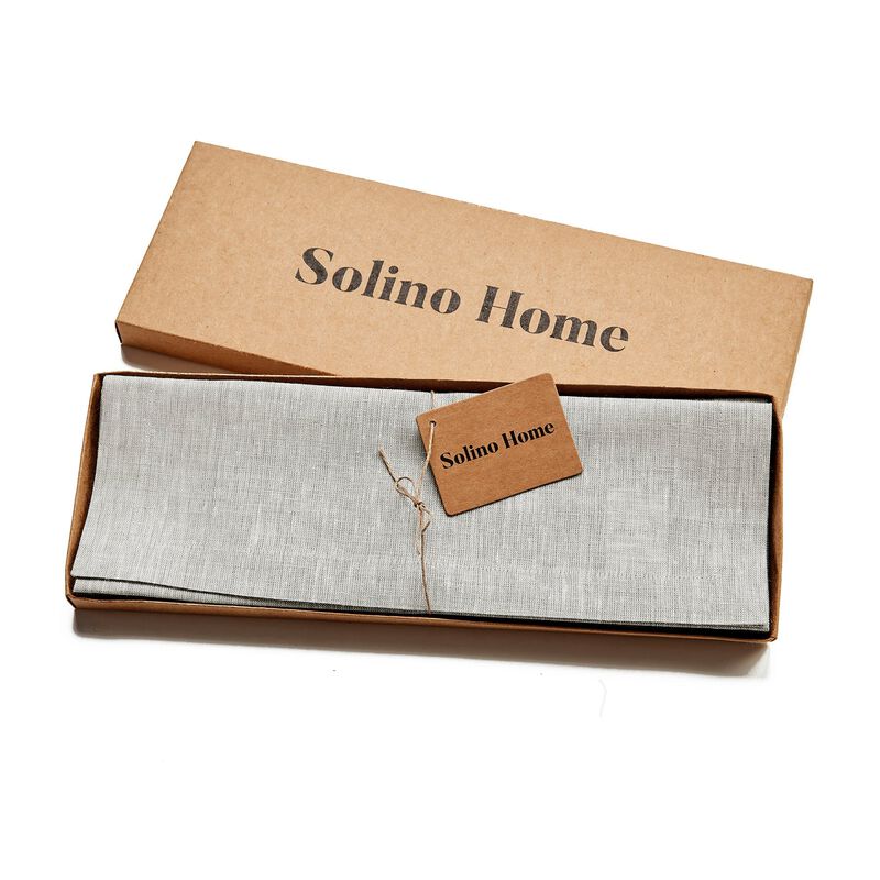 Christmas Linen Placemats 14 x 19 in Set of 4 - Athena, Solino Home