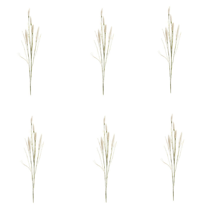 Foxtail Spray Set of 6 for Floral Arrangements and Seasonal Decor