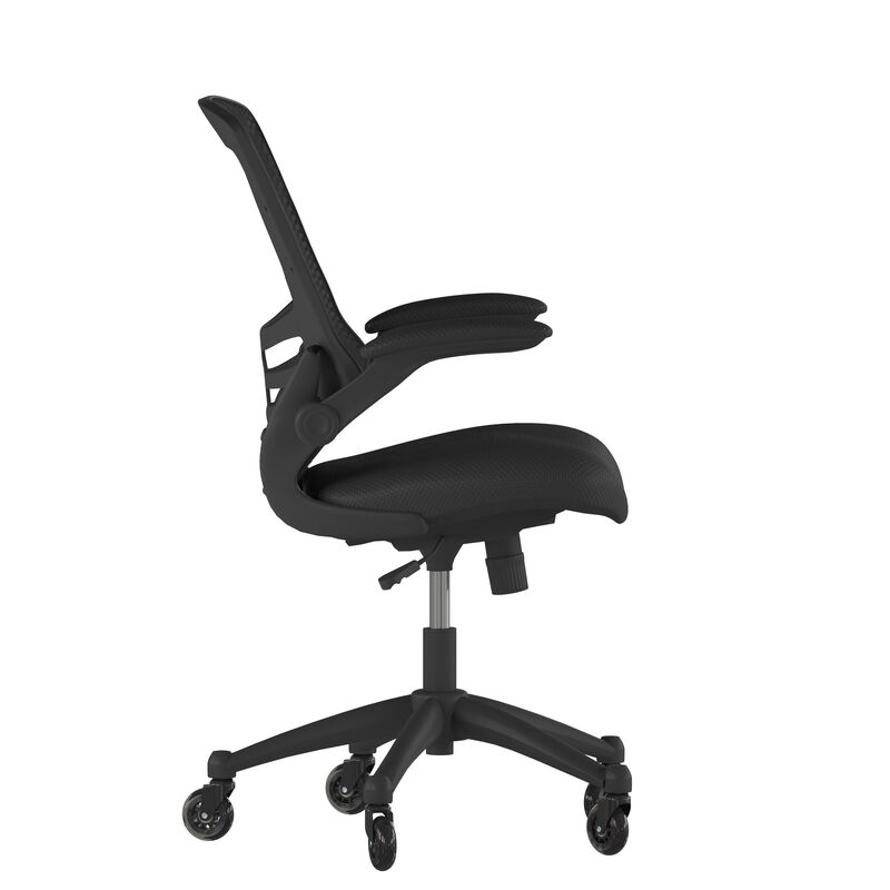 Kelista Desk Chair with Transparent Roller Wheels