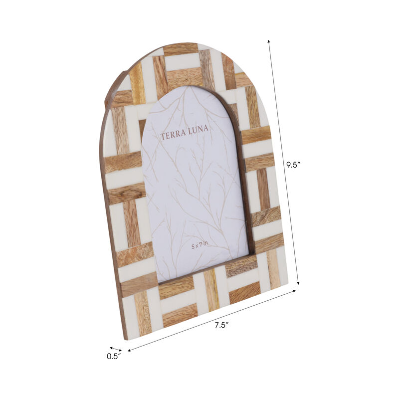 Wooden Arch Inlay Frame image number 4
