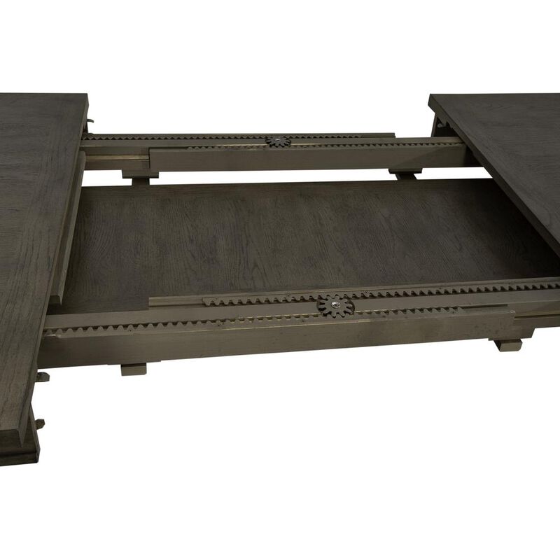 Liberty Furniture Americana Farmhouse Rectangular Leg Table in Dusty Taupe image number 8