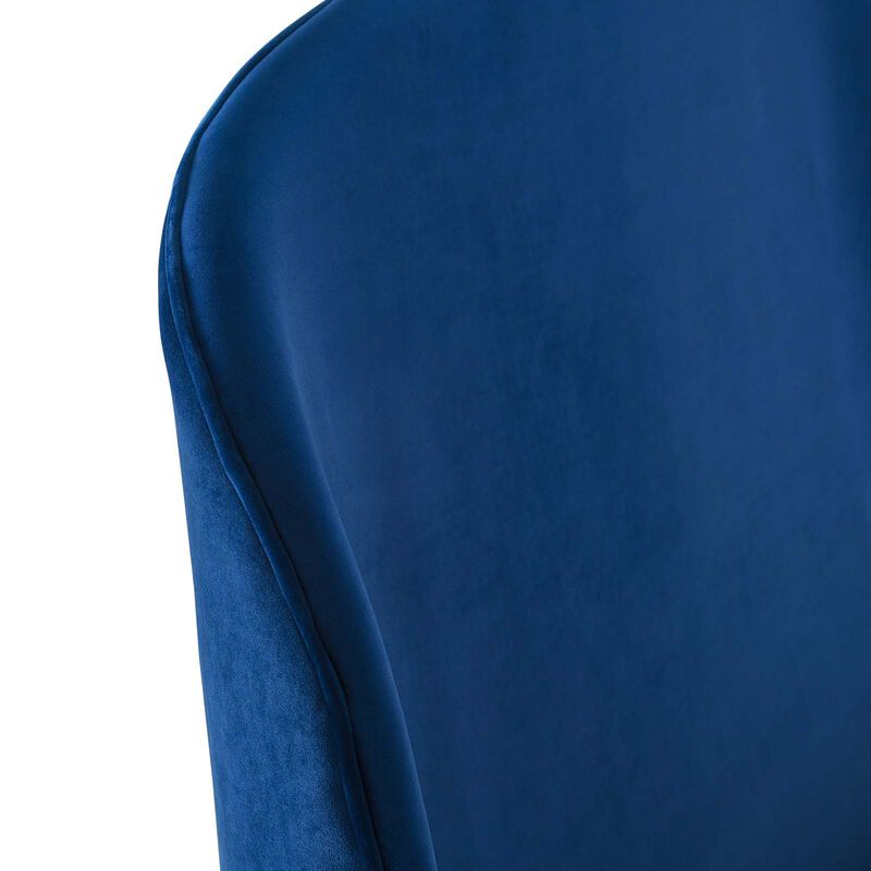 Modway - Mira Upholstered Performance Velvet Queen Platform Bed Navy image number 6