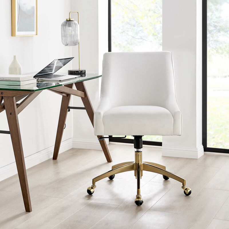 Modway Furniture - Discern Performance Velvet Office Chair image number 6