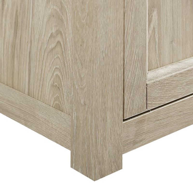 Crosley Furniture Camden Corner Fireplace TV Stand For 65+ Inch TV