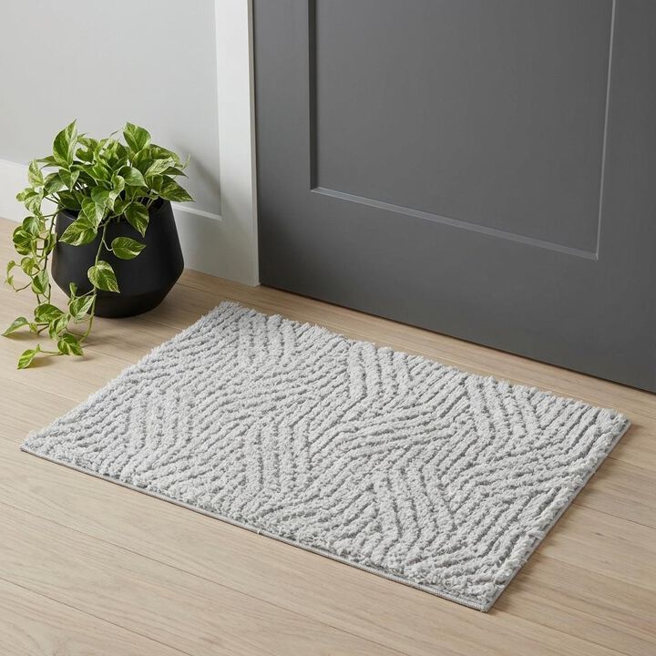 HomeRoots Abstract Power Loom Area Rug