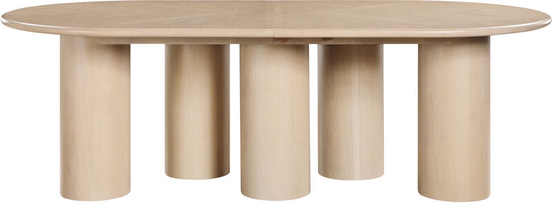 Meridian Furniture Dolan Oak Dining Table image number 8