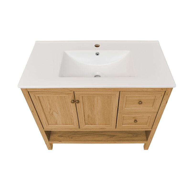 Chateau 36" Freestanding Bathroom Vanity with Sink Top image number 9