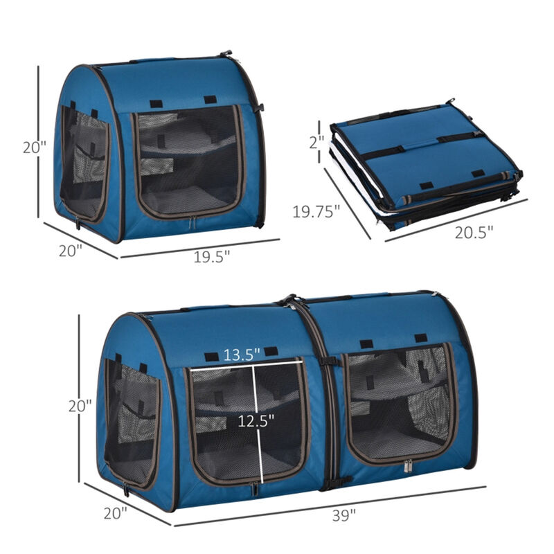 Pet Cat Carrier &ndash; Portable and Comfortable Travel Crate for Cats and Small Pets