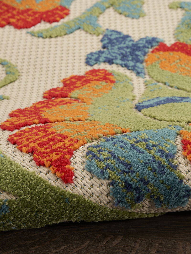 Aloha ALH17 Red/Multicolor 10' x 14' Rug