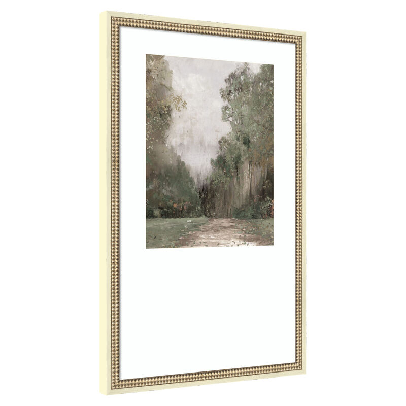 Misty Garden Pathway by PI Studio Wood Framed Wall Art Print image number 0