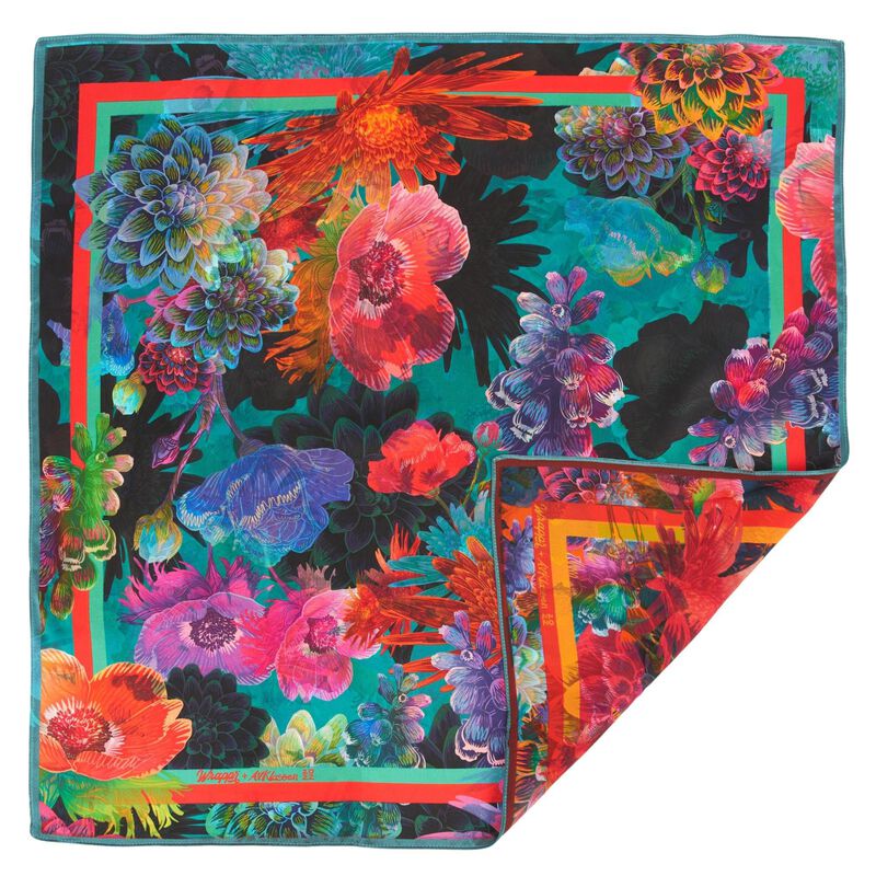 Daisy | 28" Mulberry Silk Furoshiki Gift Wrap by Adam Klassen image number 0
