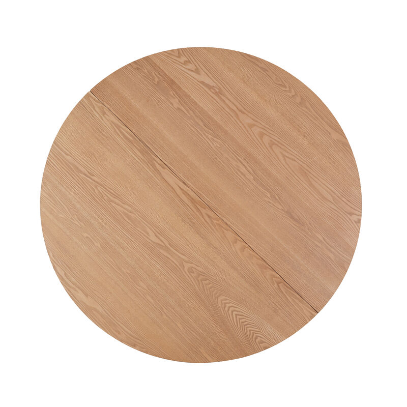 Merax Round Farmhouse Dining Table