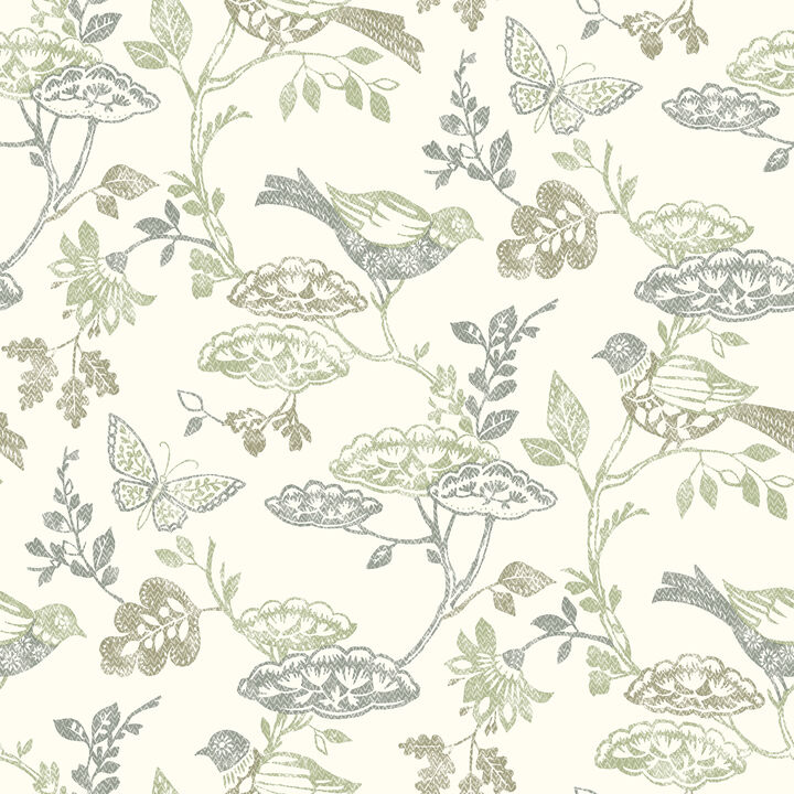 Malmo Green Trail Wallpaper
