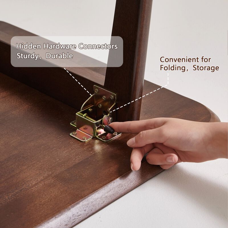 Gerkar Space-Saving Foldable Coffee Table image number 6