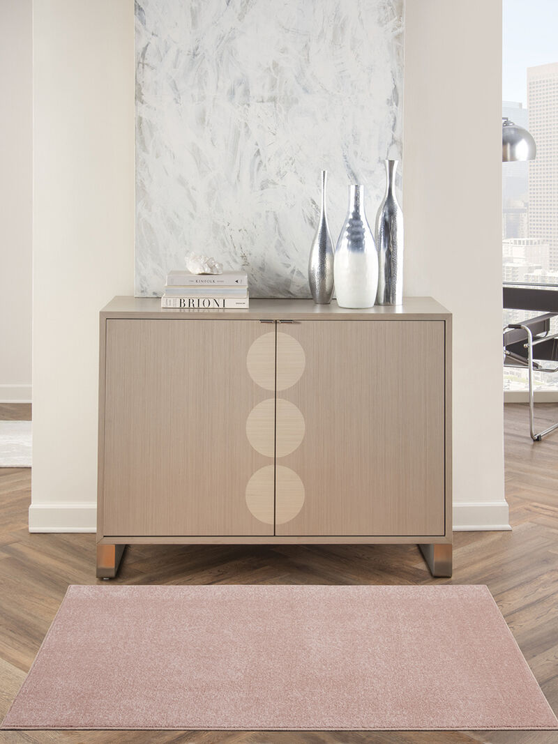 Nourison Essentials NRE01 Pink 3' x 5' Rug