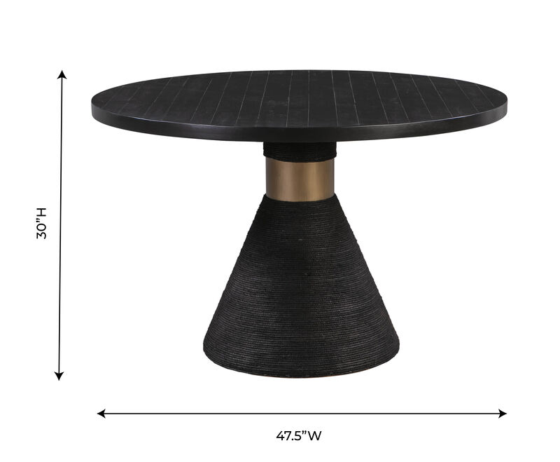 Rishi Natural Rope Round Table
