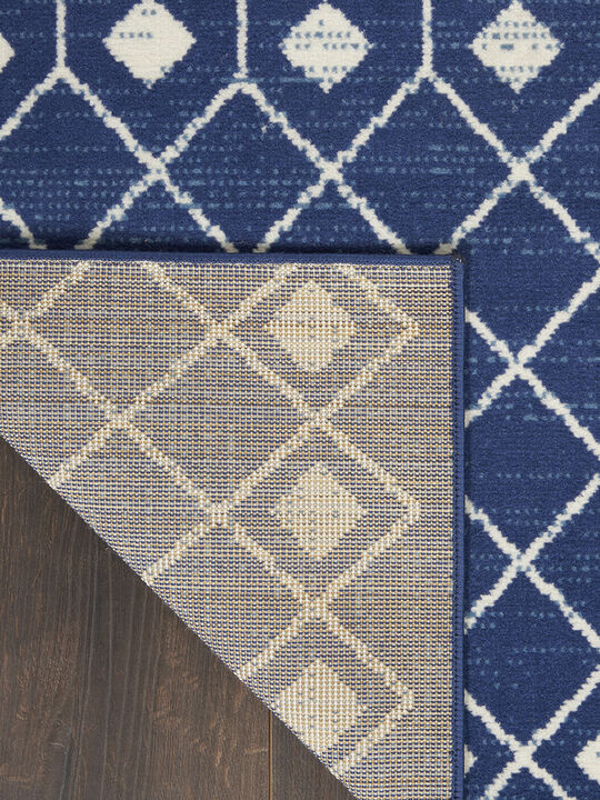 Grafix GRF37 Navy 6' x 9' Rug