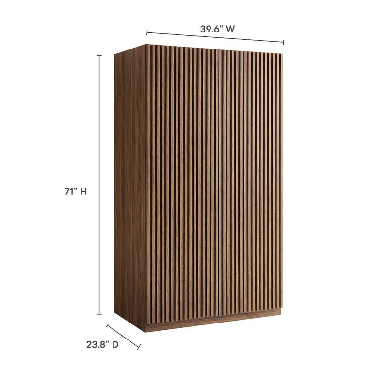 Render 2-Door Wardrobe Closet image number 2