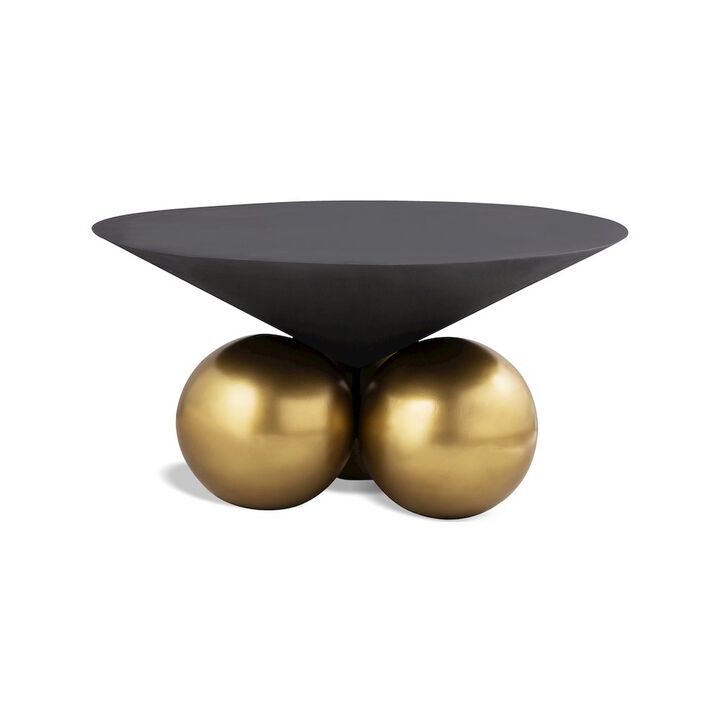 Meridian Furniture Naples Grey Cement Coffee Table