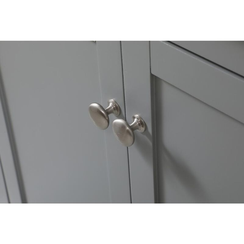 Elegant Kitchen and Bath 42 inch Single bathroom vanity in grey