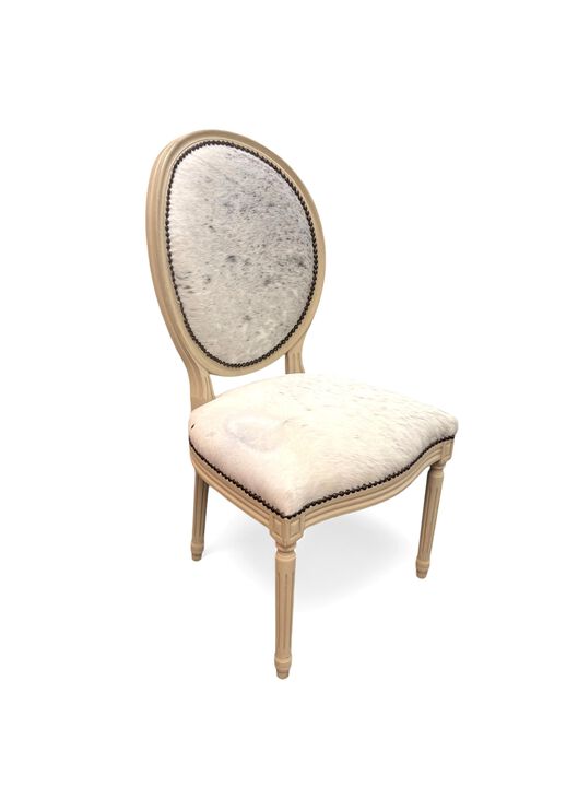 Medallion Cowhide Chair