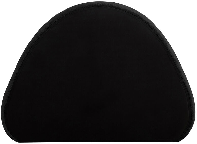 Meridian Furniture Rudy Black Teddy Fabric Twin Bed image number 5