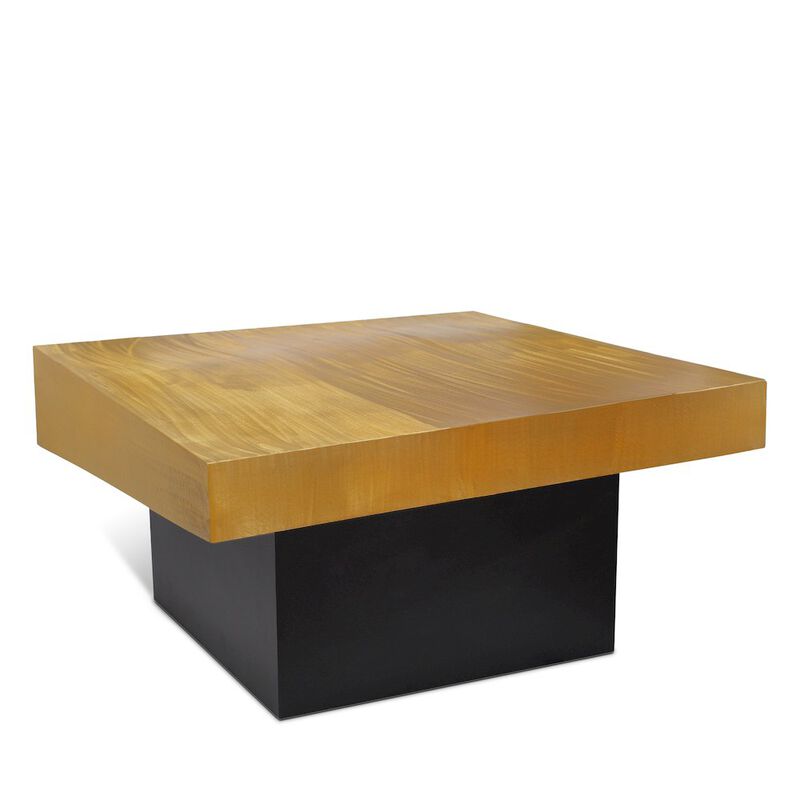 Meridian Furniture Palladium Gold Coffee Table