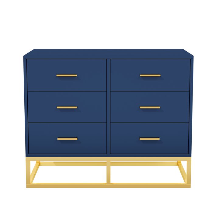 Gwumup Modern 6 Drawer Dresser