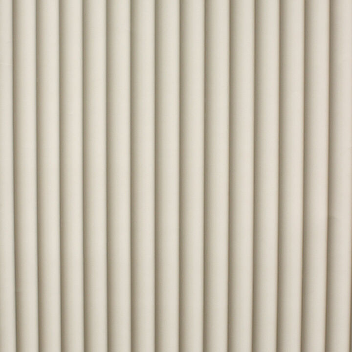 Raiden Cream Ribbed Panel Wallpaper