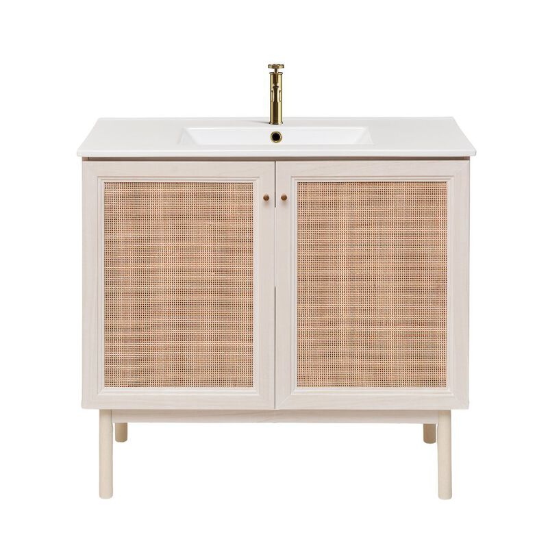 Classe 36" Freestanding Bathroom Vanity with Sink Top image number 0